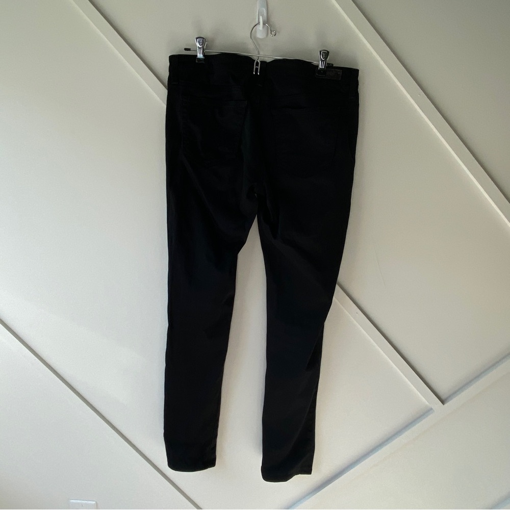 AG Adriano Goldschmied Jeans Women 31 Black The Legging Ankle - Picture 3 of 13